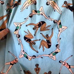 2/60$ 🌴 Swimmer Swing Skirt 1x